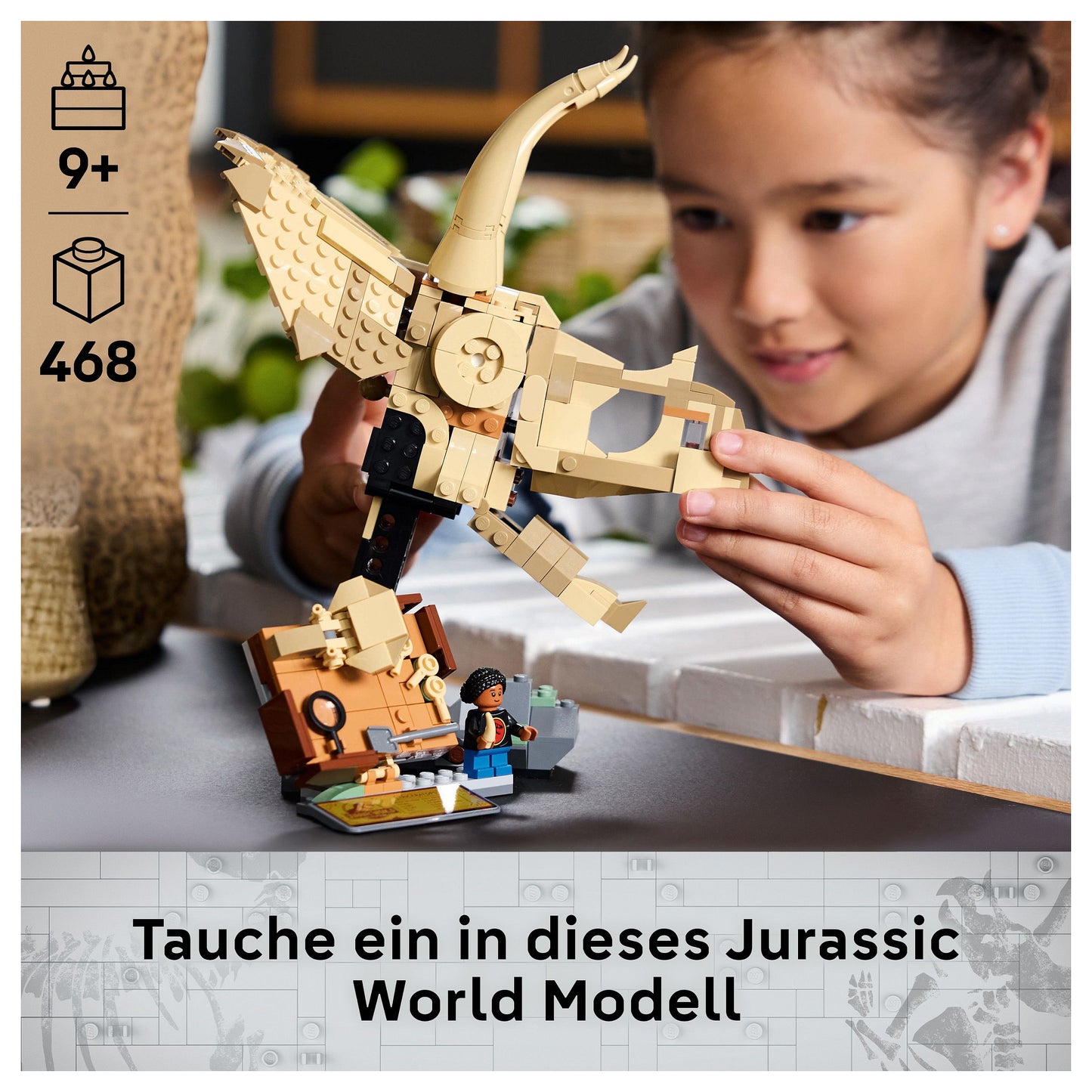 LEGO 76969 Jurassic World Dinosaurier-Fossilien: Triceratops