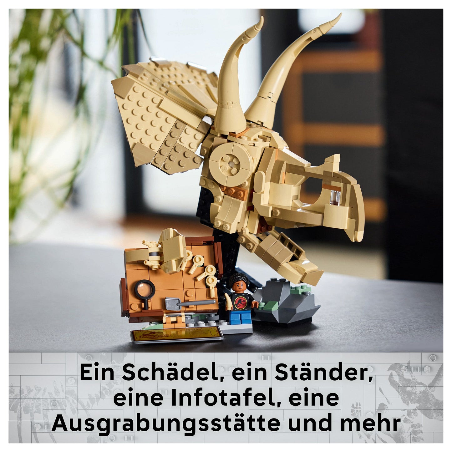 LEGO 76969 Jurassic World Dinosaurier-Fossilien: Triceratops