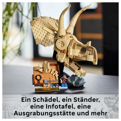 LEGO 76969 Jurassic World Dinosaurier-Fossilien: Triceratops