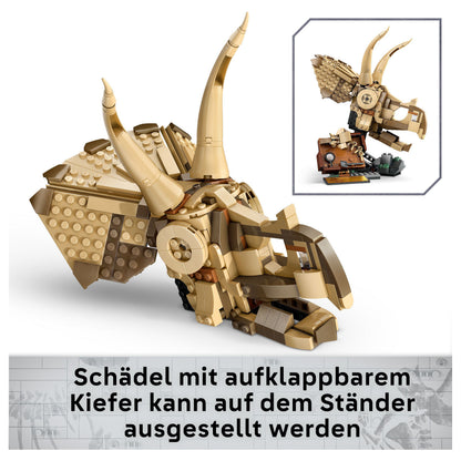 LEGO 76969 Jurassic World Dinosaurier-Fossilien: Triceratops