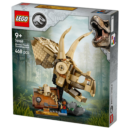 LEGO 76969 Jurassic World Dinosaurier-Fossilien: Triceratops