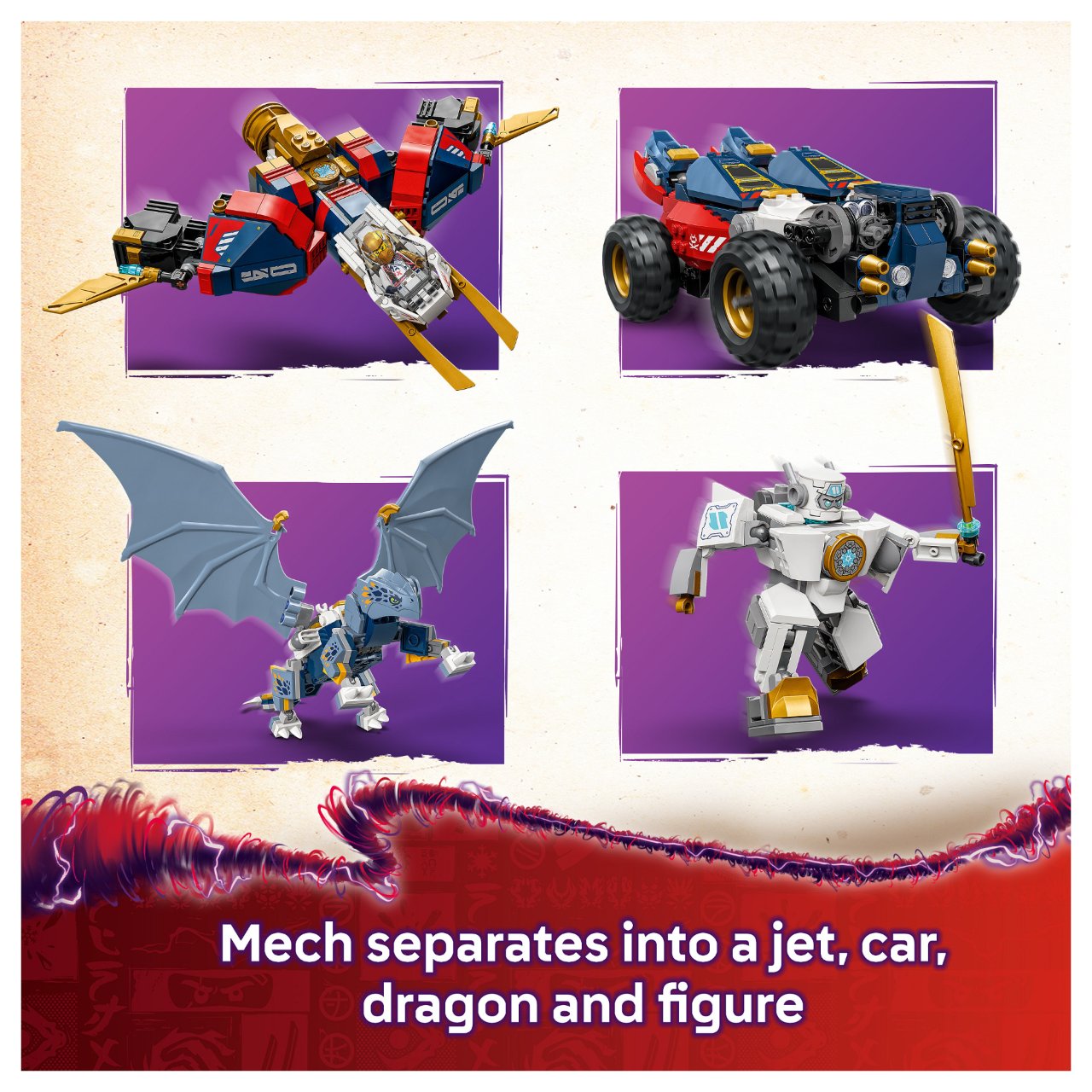 LEGO Ninjago - Zanes Ultra-Kombi-Mech