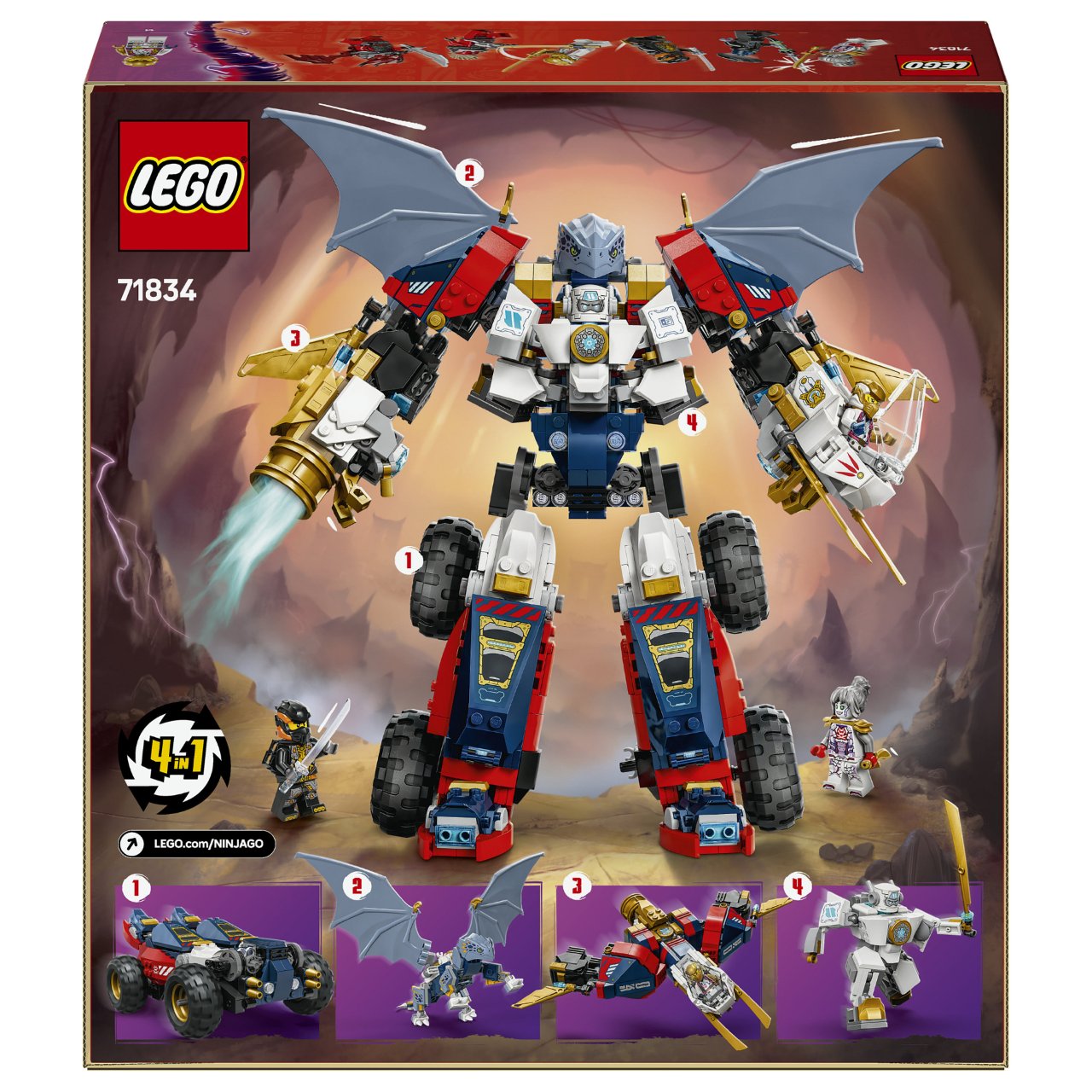 LEGO Ninjago - Zanes Ultra-Kombi-Mech