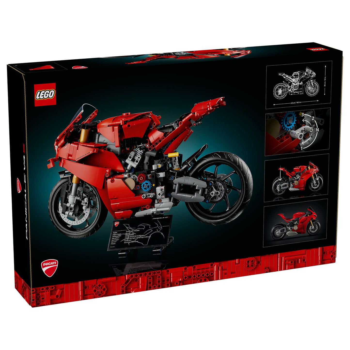 LEGO 42202 Technic Ducati Panigale V4 S Motorrad