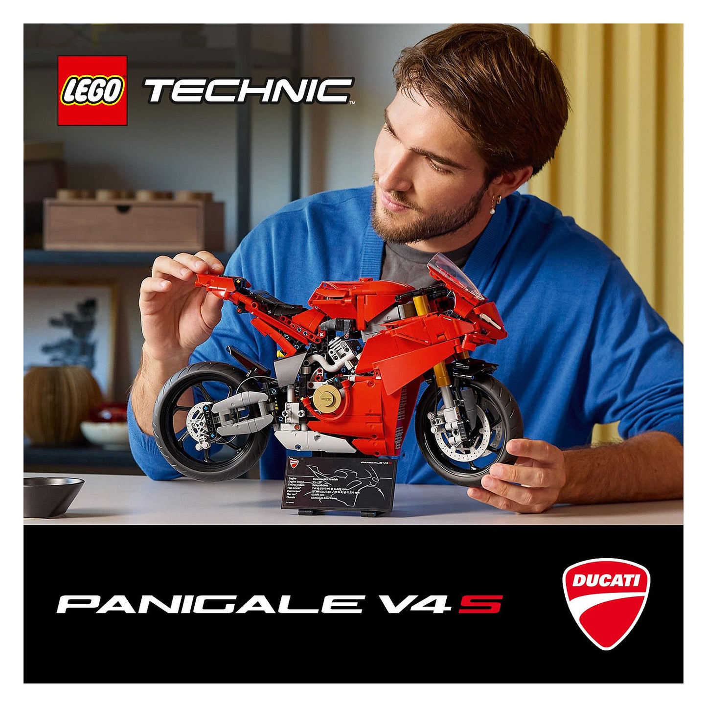 LEGO 42202 Technic Ducati Panigale V4 S Motorrad
