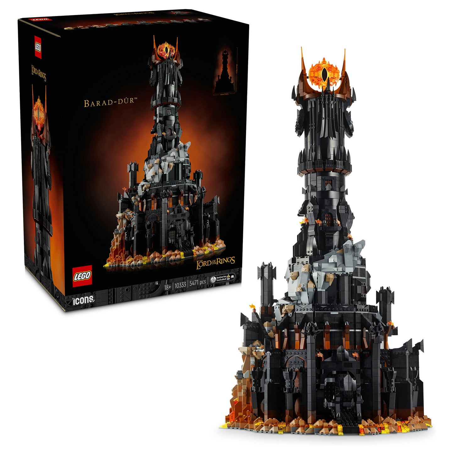 LEGO Icons - Der Herr der Ringe - Barad-dûr