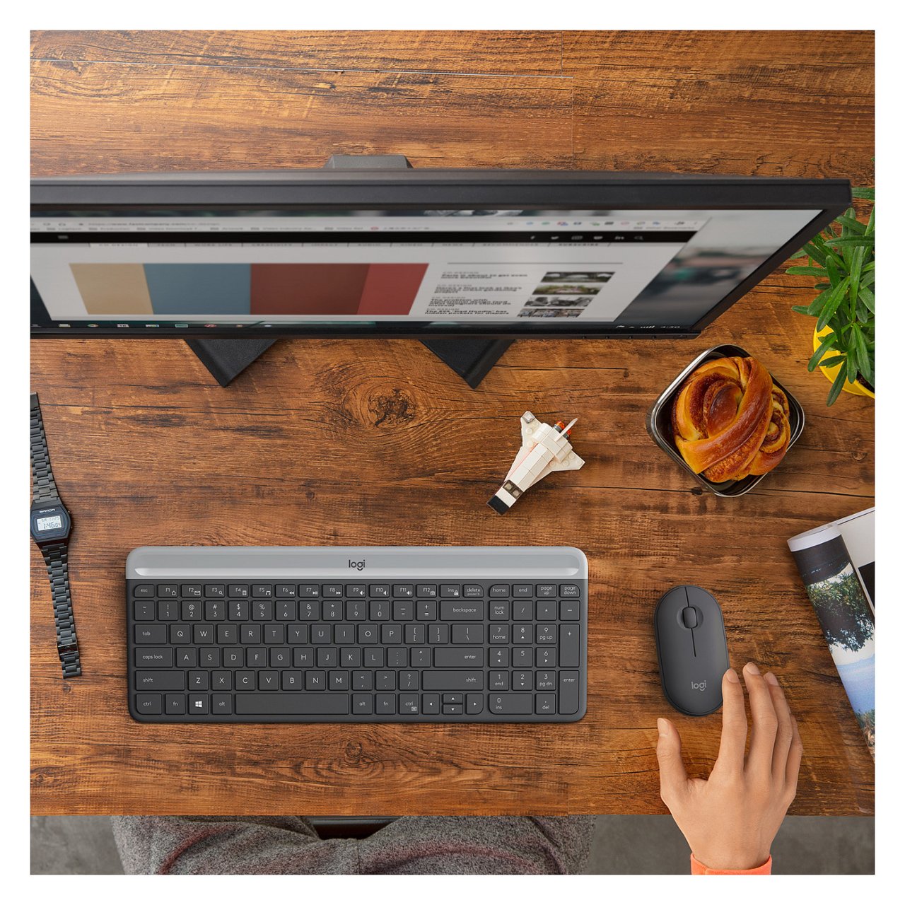Slim wrls keyboard Mouse COMBO