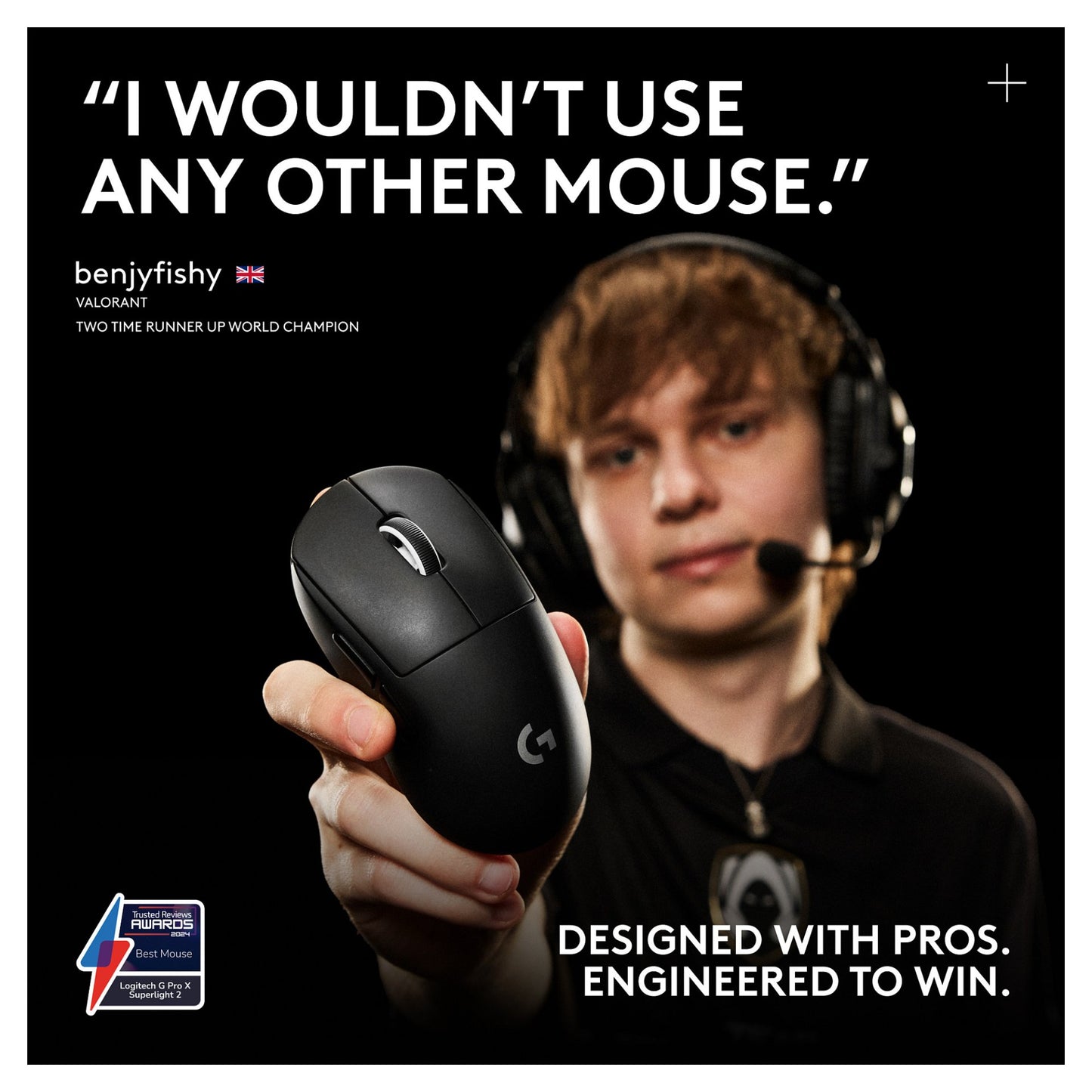 Logitech G PRO X Superlight 2 Lightspeed Gaming Mouse - WHITE - 2.4GHZ - N/A - EER2-933 - 933