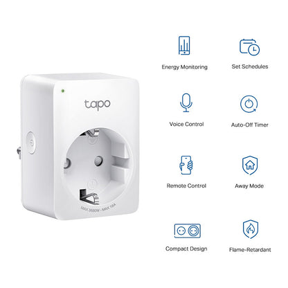 TP-Link Funksteckdosen Tapo P110 Mini Smart Wi-Fi Socket 1er