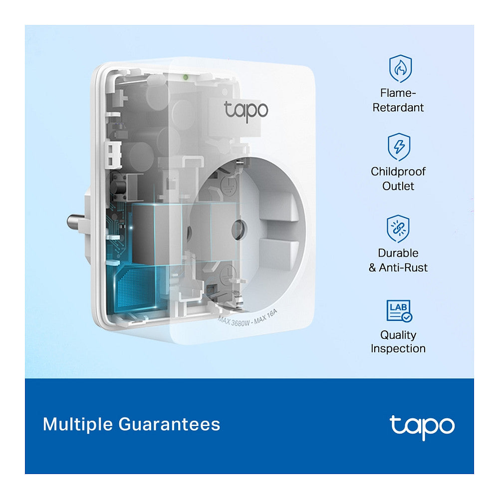 TP-Link Funksteckdosen Tapo P110 Mini Smart Wi-Fi Socket 1er