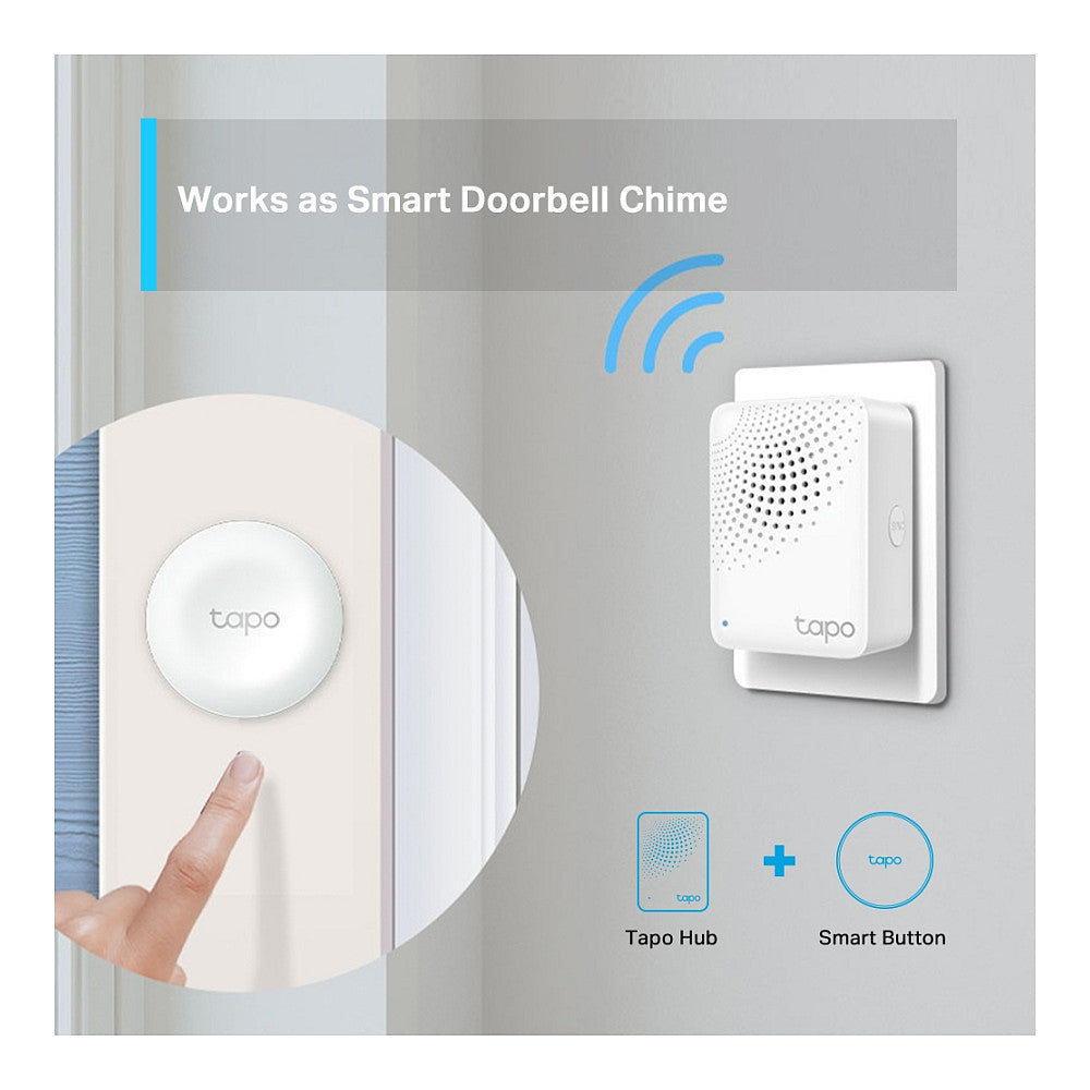 TP-Link Smart-Hub Tapo H100 - mit Signalton. kabellos