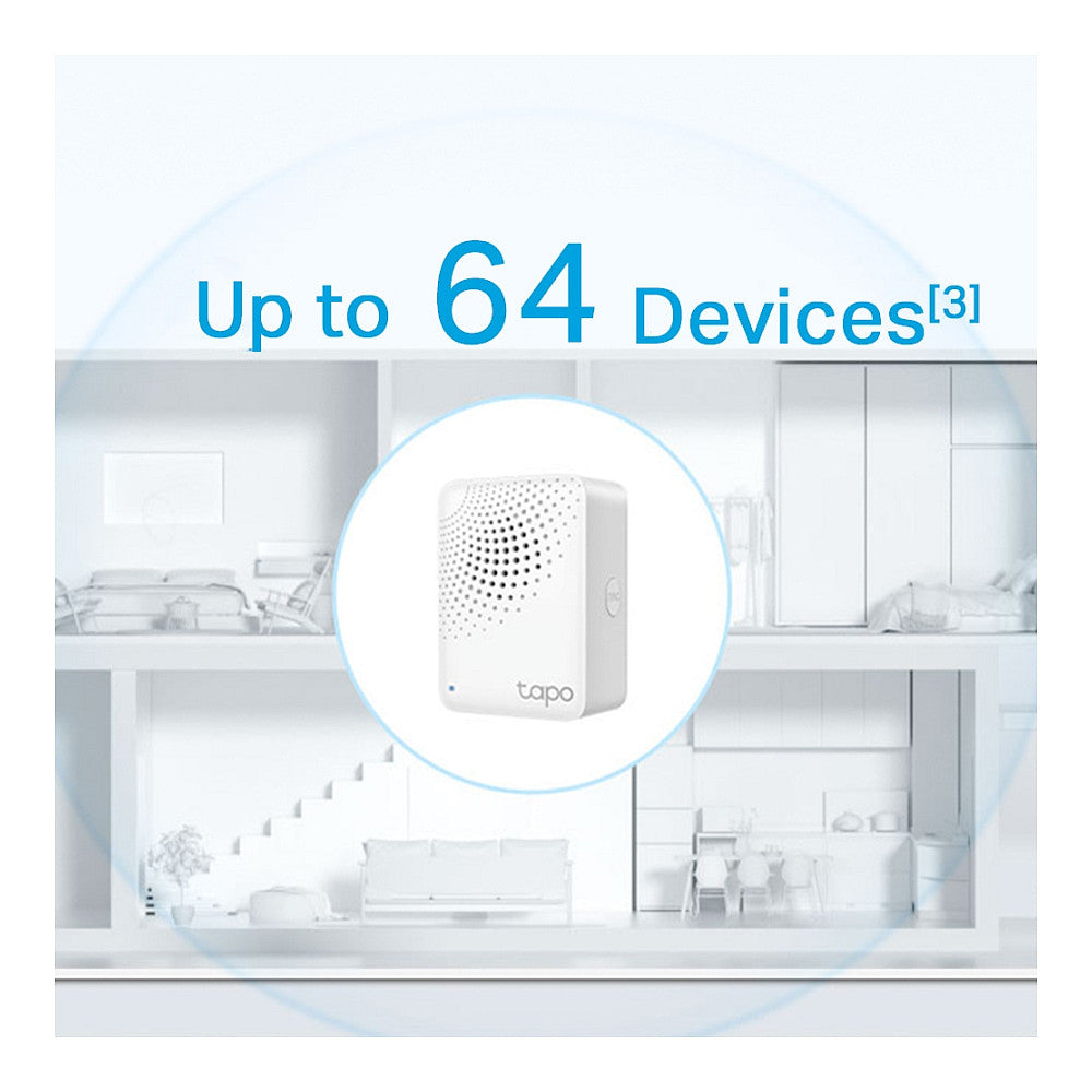 TP-Link Smart-Hub Tapo H100 - mit Signalton. kabellos