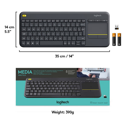 Logitech WIRELESS TOUCH KEYBRD K400 PLUS
