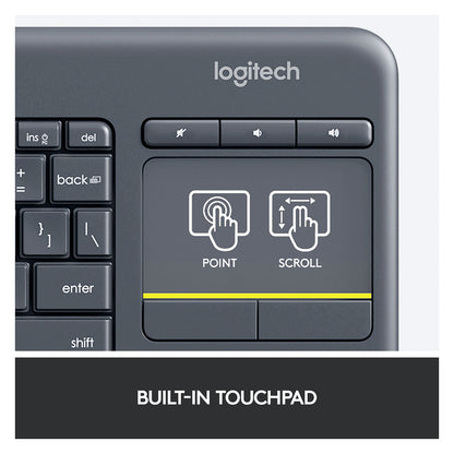 Logitech WIRELESS TOUCH KEYBRD K400 PLUS