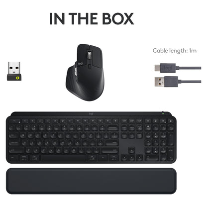 Logitech MX Keys S Combo - Graphite - US