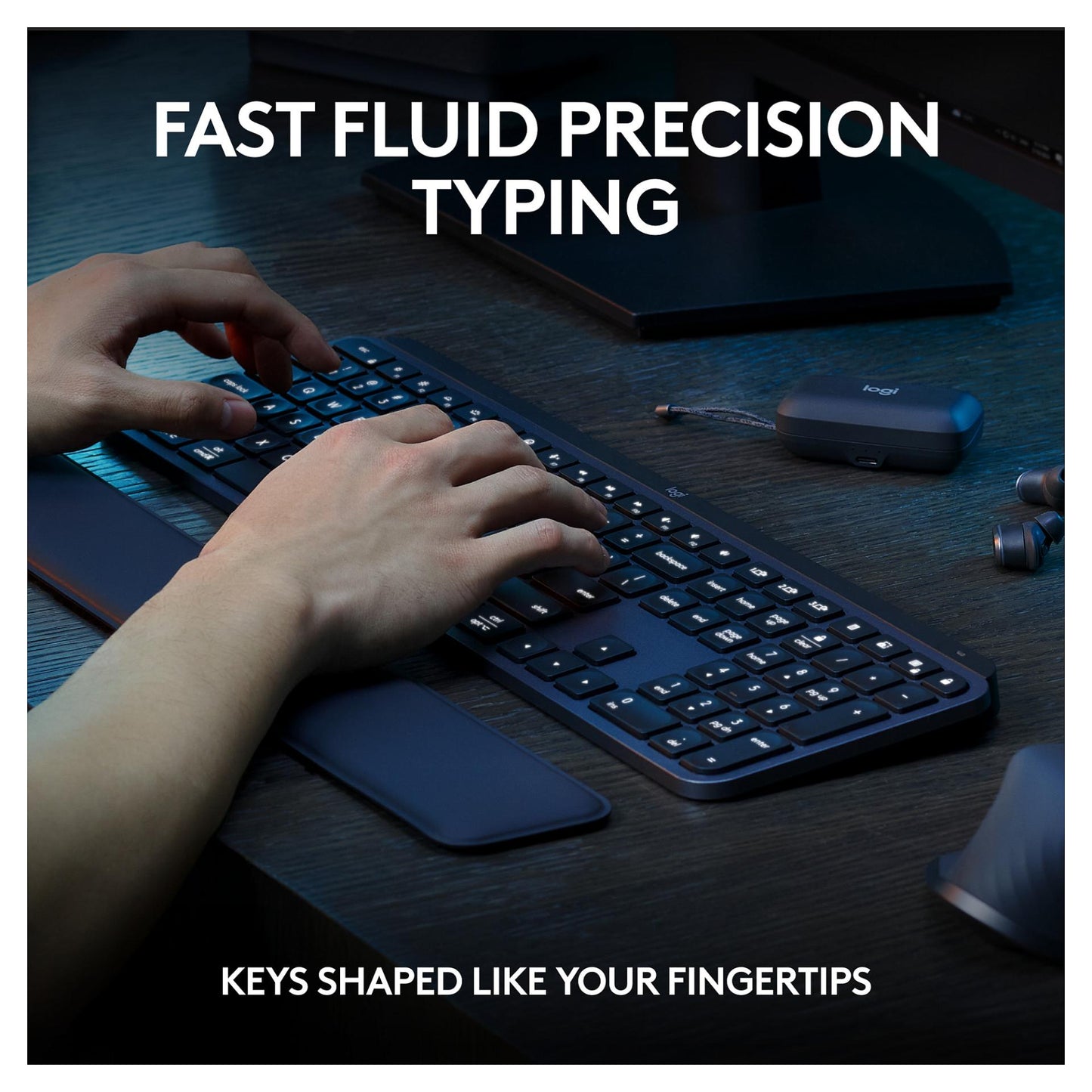 Logitech MX Keys S Combo - Graphite - US