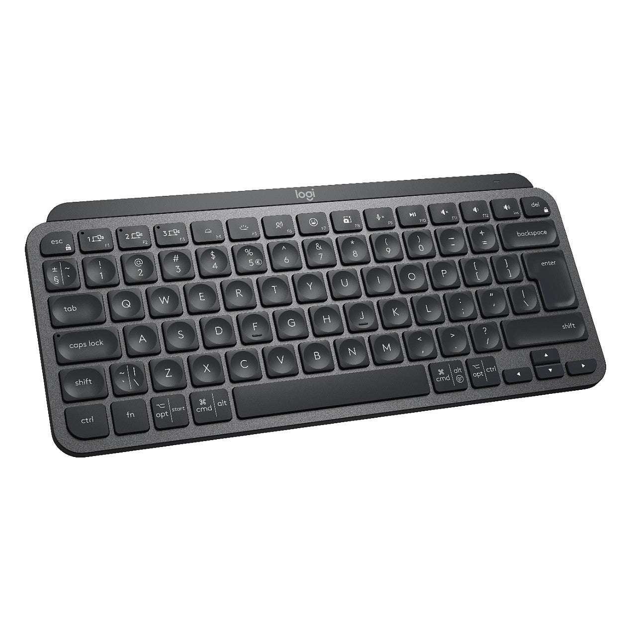 NL Logitech MX Keys Mini Wireless Keyboard Dark Grey USL