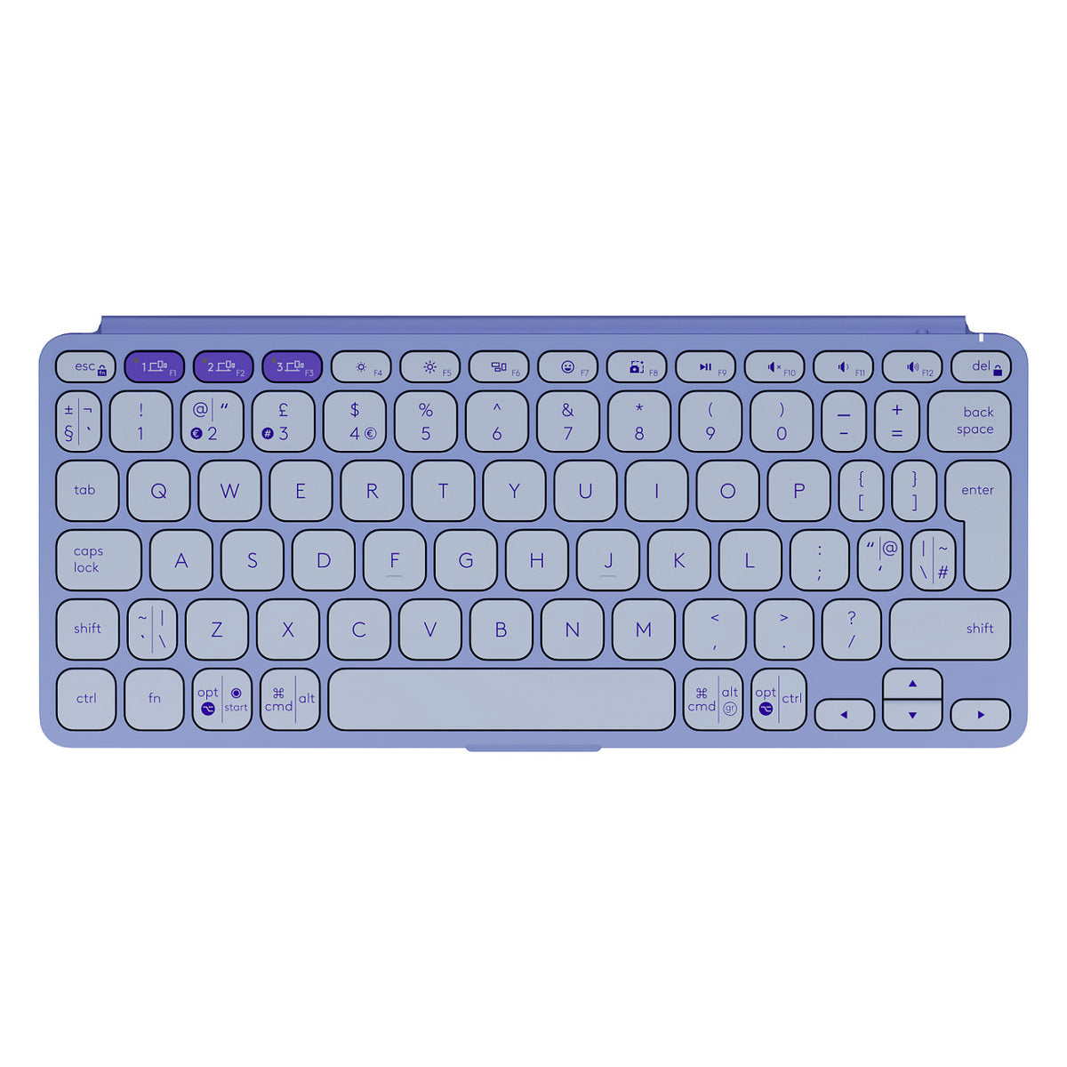 Logitech Keys-To-Go 2 - Lilac - INTNL-948 (US)