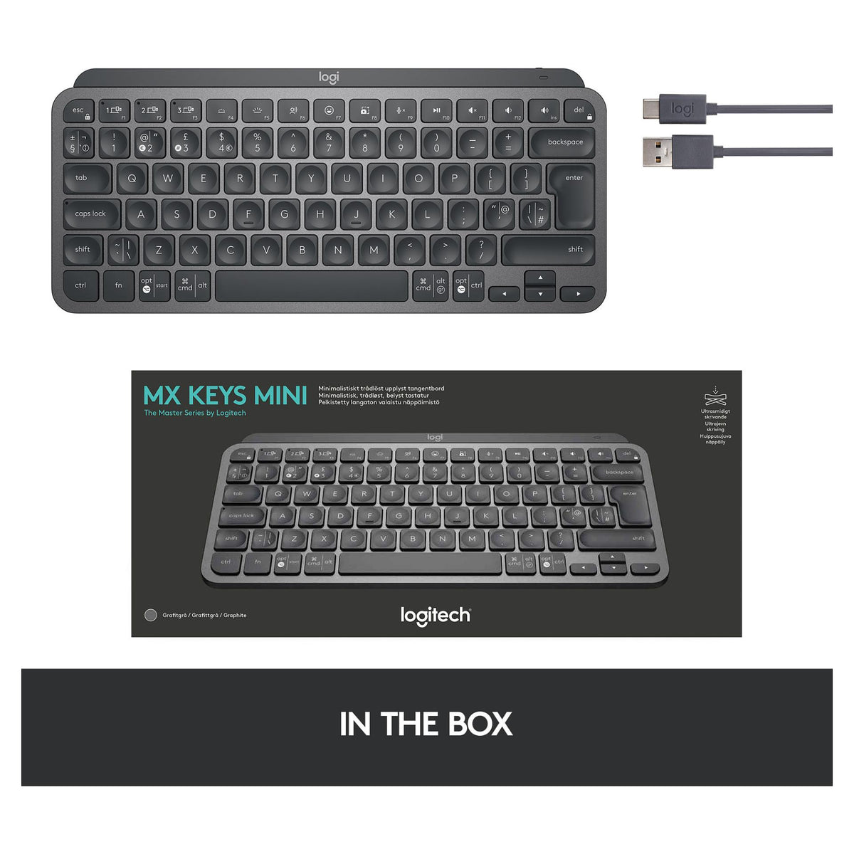 Logitech MXKEYS MINI WRLS ILLUMINATED KB