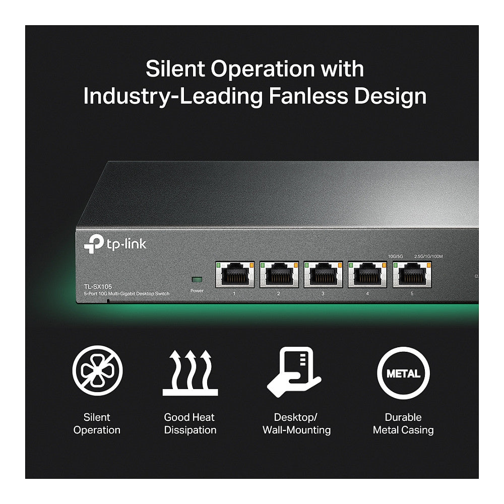TP-Link Switch 5x 10G Multi-Gigabit TL-SX105