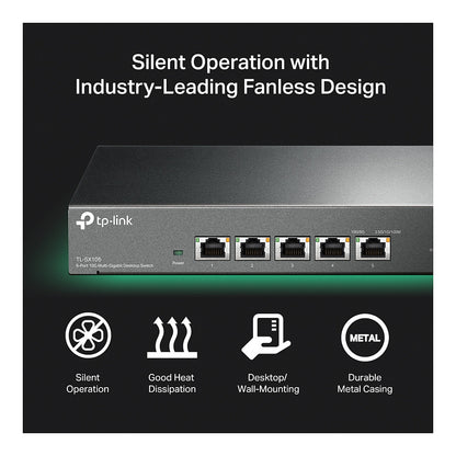 TP-Link Switch 5x 10G Multi-Gigabit TL-SX105