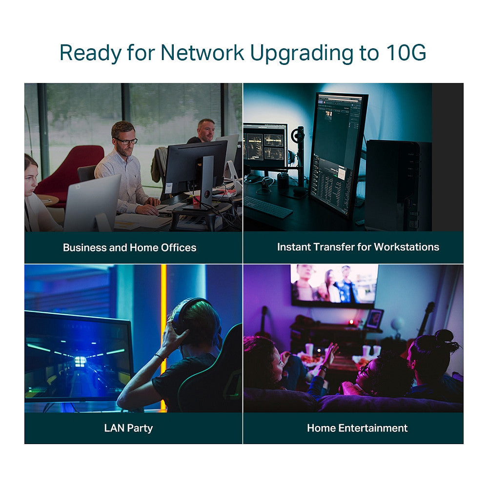 TP-Link Switch 8x 10G Multi-Gigabit TL-SX1008