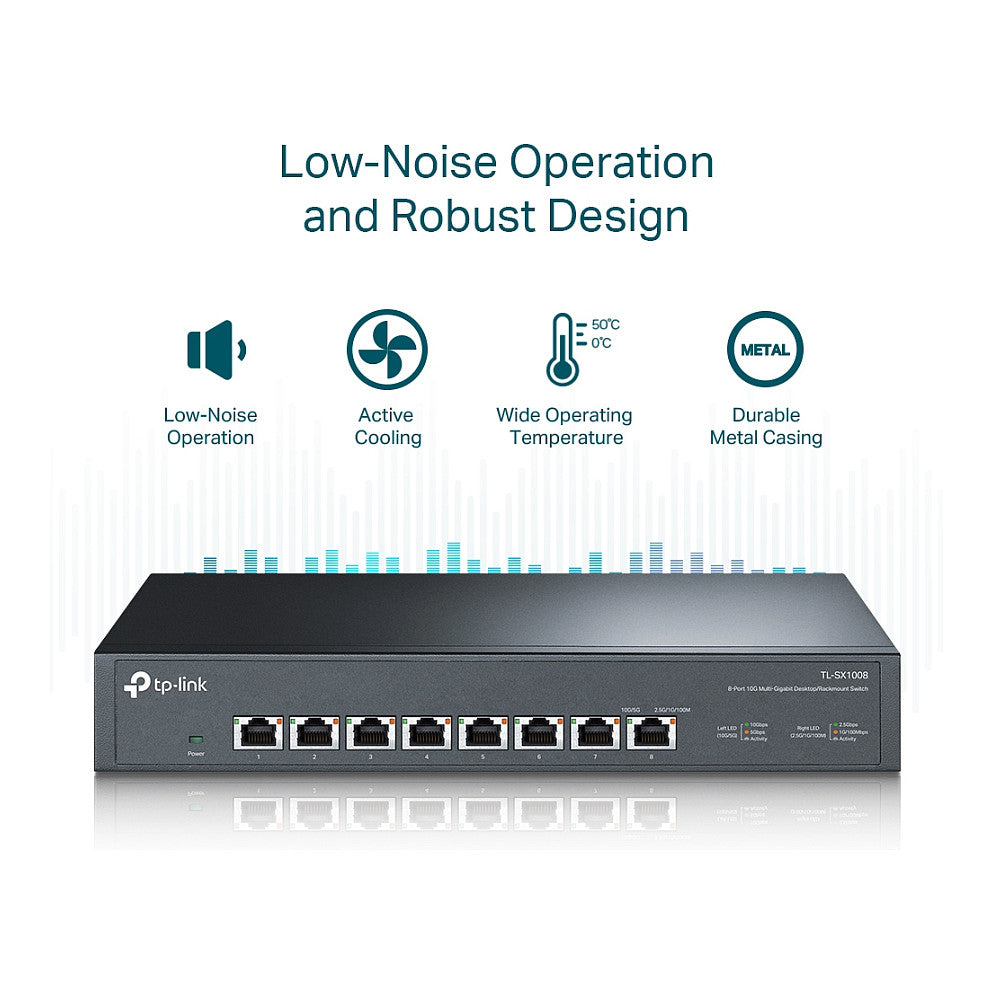 TP-Link Switch 8x 10G Multi-Gigabit TL-SX1008