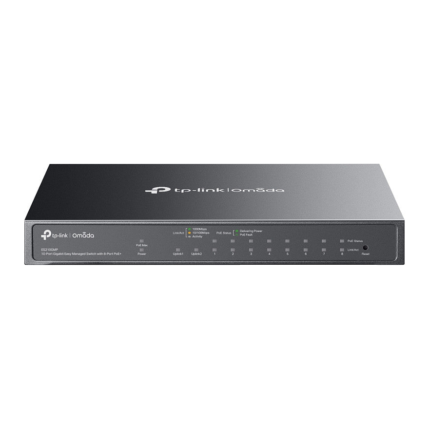 TP-Link Omada Switch 8x GE ES210GMP 8-Port PoE+