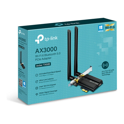 TP-Link WL-Adapter Archer TX50E (AX3000/Bluetooth Adapter)