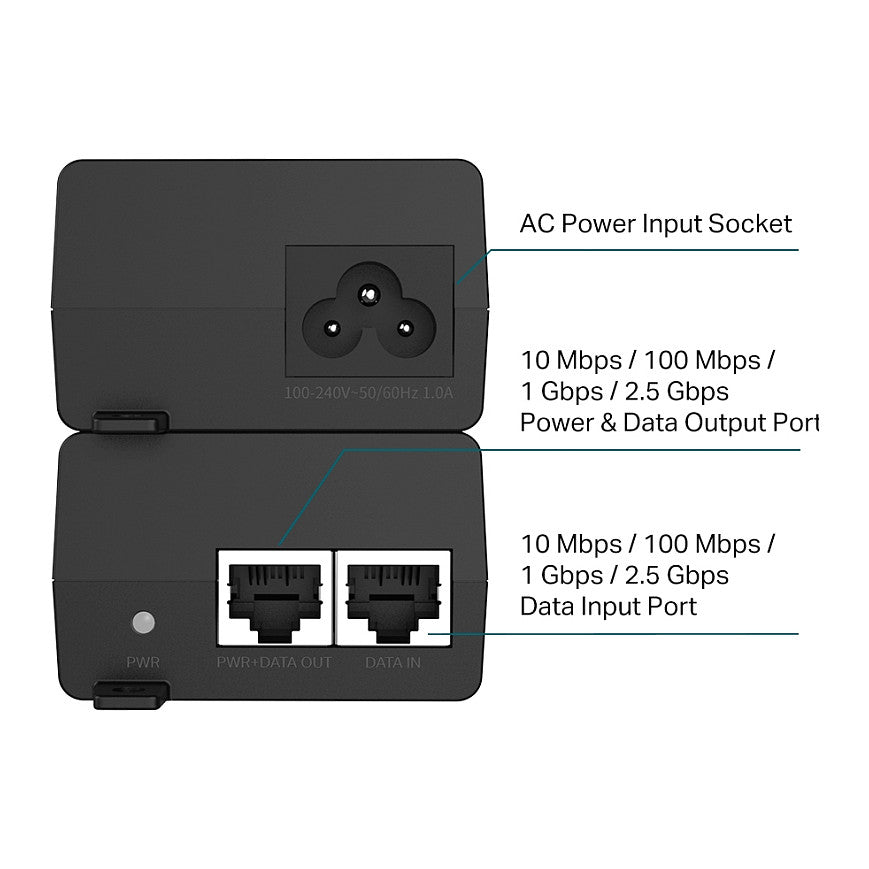 TP-Link Omada POE Adapter POE260S Injektor