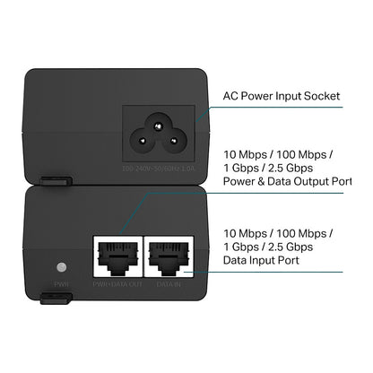 TP-Link Omada POE Adapter POE260S Injektor