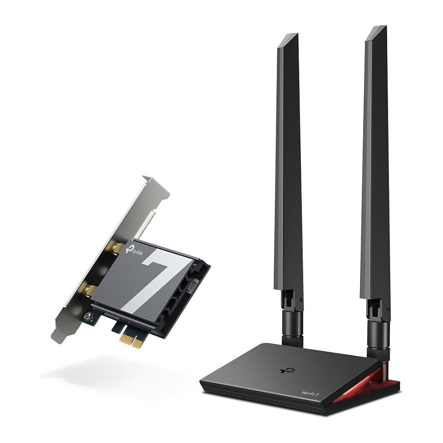 TP-Link Archer TBE550E BE9300 Tri-Band Wi-Fi 7 BT PCI Adapter
