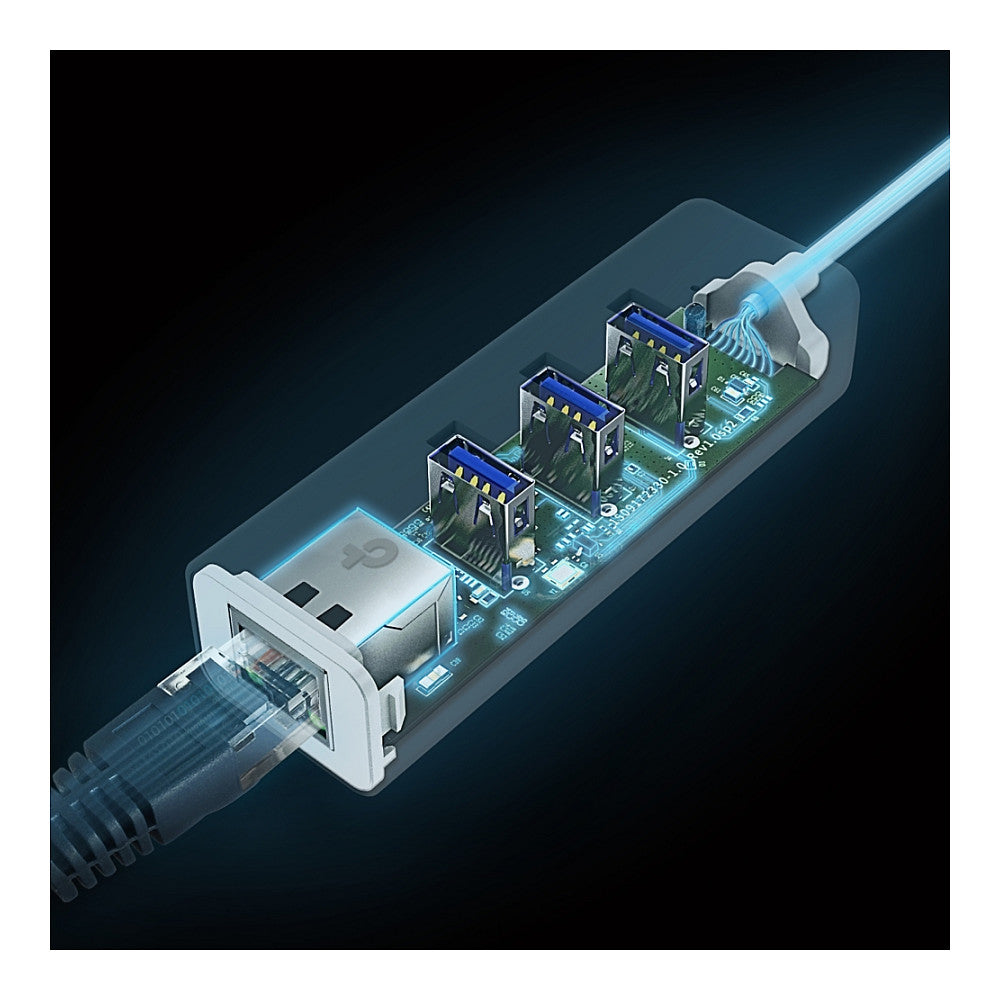 TP-Link Adapter 3port USB 3.0 > Gigabit Ethernet