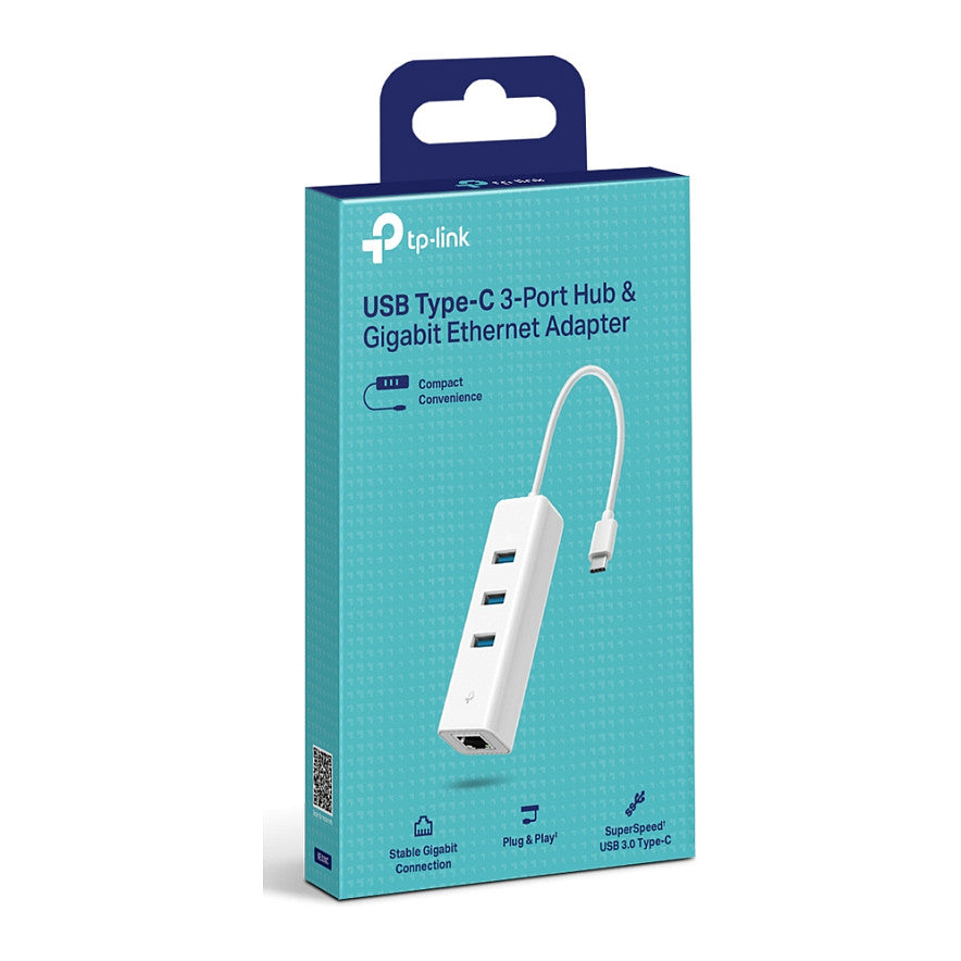 TP-Link Adapter 3port USB 3.0 > Gigabit Ethernet