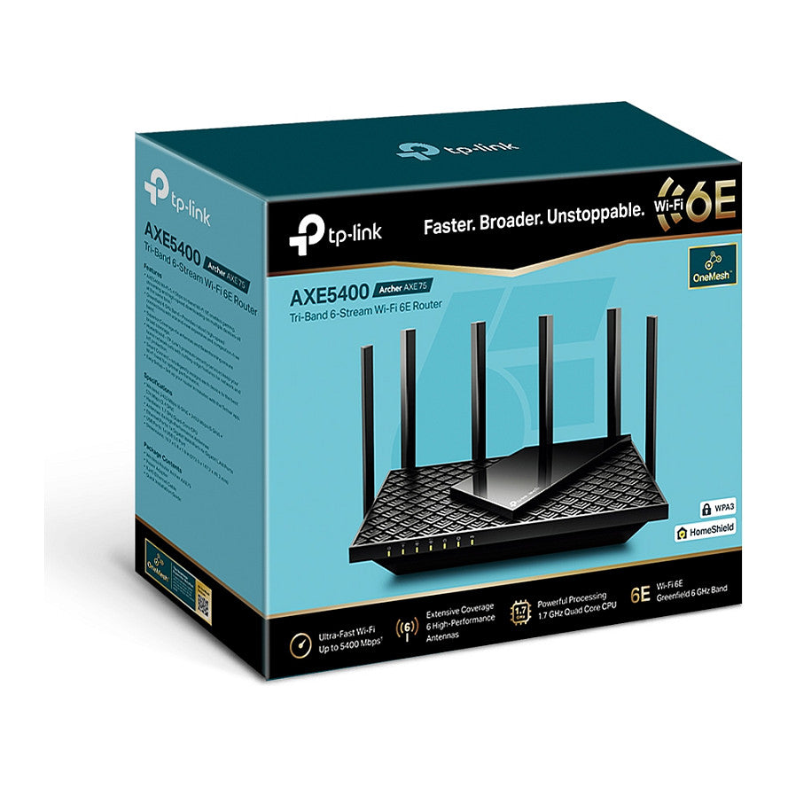 TP-Link WL-Router Archer AXE75 (AX5400/Tri)