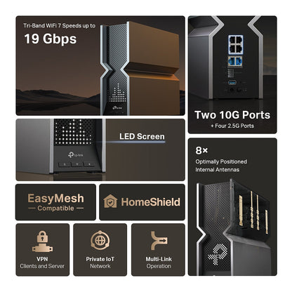 TP-Link WL-Router Archer BE800 (Wi-Fi 7)