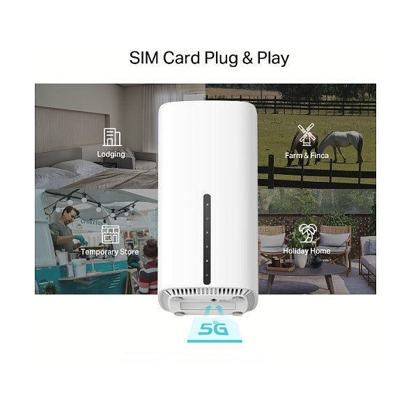TP-LINK Archer NX200 5G AX1800 Wireless Dual-Band GIG Router - Router - 1 Gbps