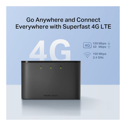 TP-Link Mercusys MT110 150Mbps 4G LTE Mobile Wi-Fi