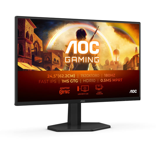 AOC 25G42E 62.2.cm (24.5“) FHD IPS Gaming Monitor 16:9 HDMI/DP 180Hz 1ms G-Sync