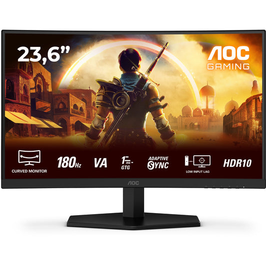 AOC 59,9 cm (23,6 Zoll) C24G42E 16:09 Curved HDMI+DP schwarz