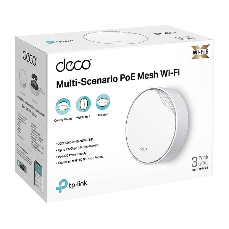 TP-Link AX3000 WIFI 6 MESH SYSTEM