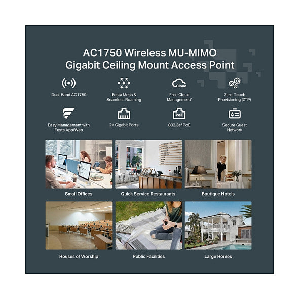 TP-Link WL-AP Access Point Festa F54 (AC1750)