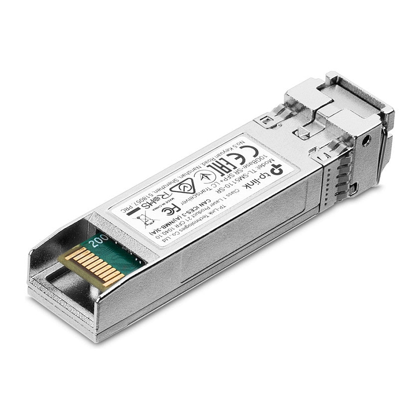 TP-LINK SM5110-SR 10GBase-SR SFP+ LC Transceiver Modul Multi-mode SFP+ LC DDM fuer Switche mit 10G SFP+ Ports