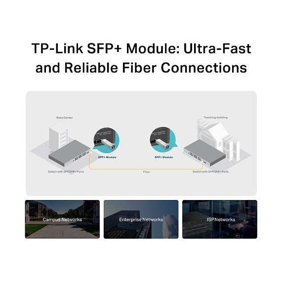 TP-Link Omada SM5110LR Single-Mode SFP Module 8-Pack