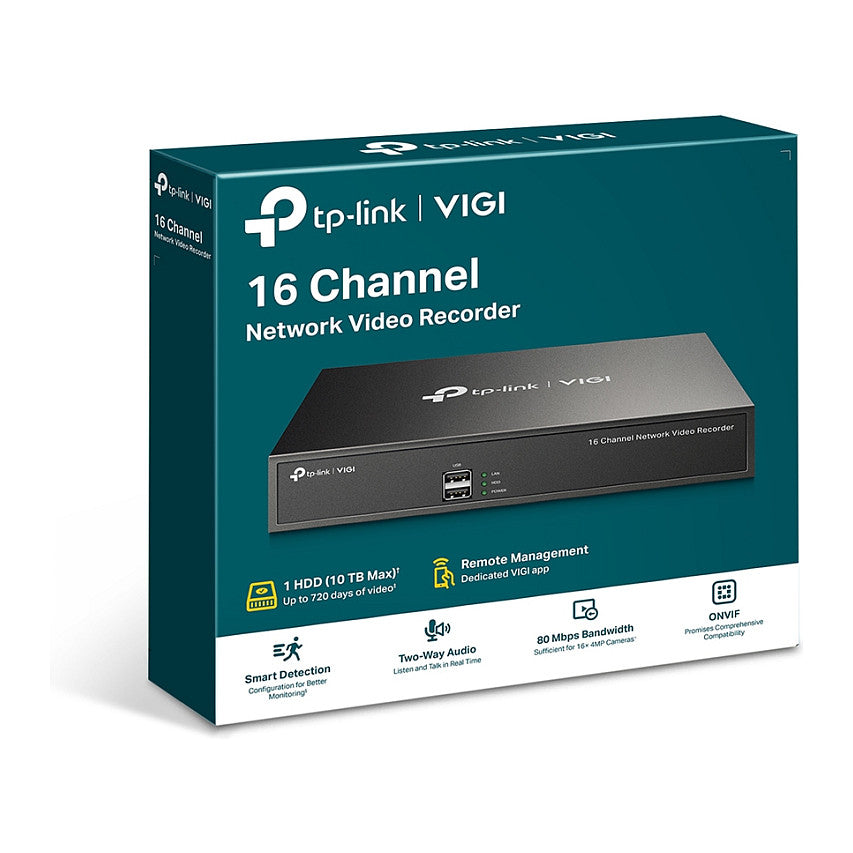 TP-Link Omada IPCam VIGI NVR1016H Security 16 Channel Video