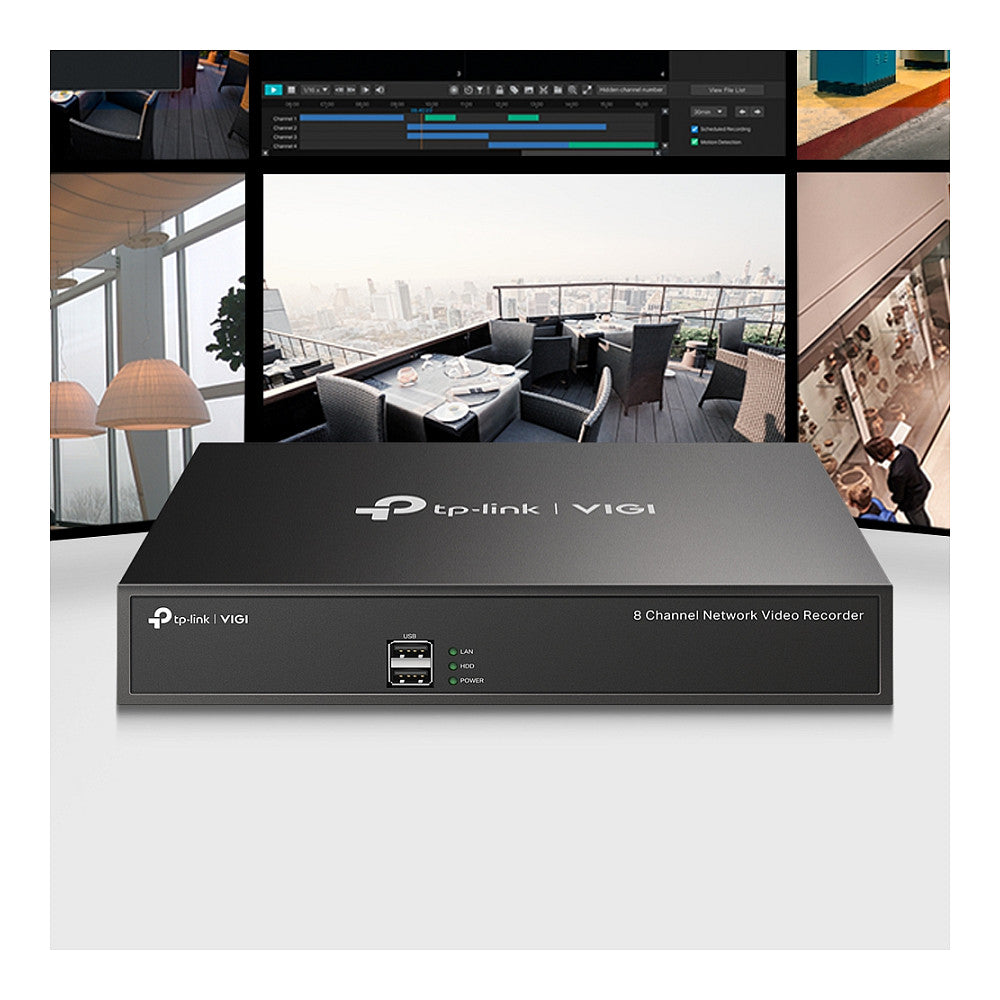 TP-Link Omada IPCam VIGI NVR1008H Security 8 Channel Video