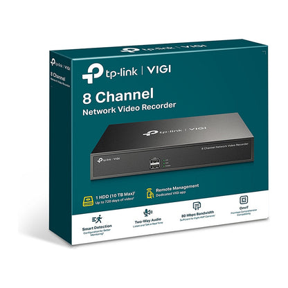 TP-Link Omada IPCam VIGI NVR1008H Security 8 Channel Video
