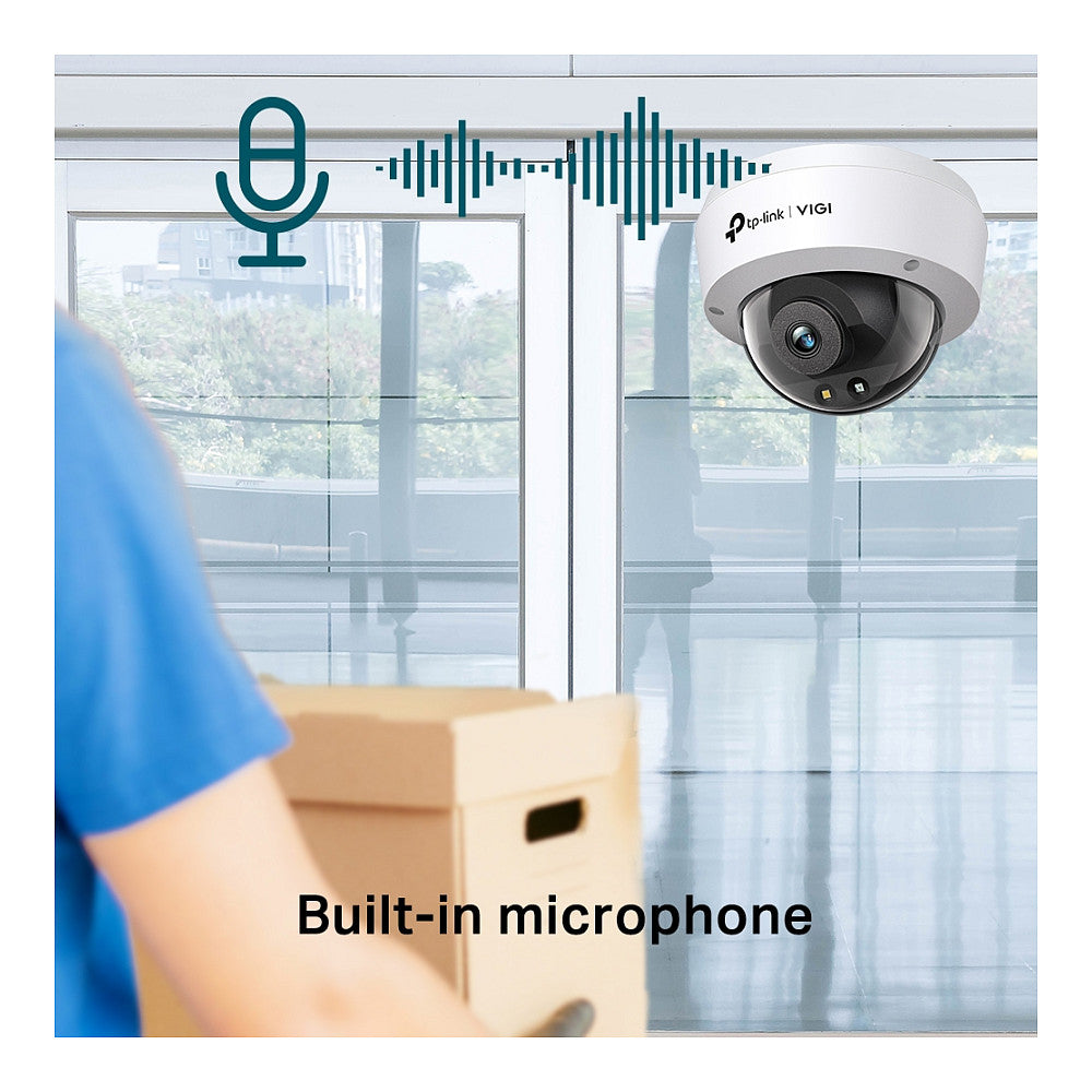 TP-Link Omada IPCam VIGI C240(4mm) 4MP Color Dome Network