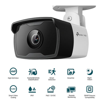 TP-Link Omada IPCam VIGI C340I(2.8mm) 4MP Outdoor Bullet