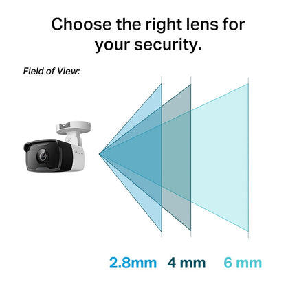 TP-Link Omada IPCam VIGI C340I(2.8mm) 4MP Outdoor Bullet